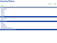 Tablet Screenshot of m.pogodaonline.ru